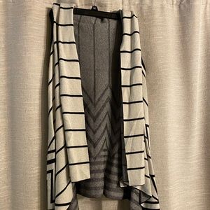 Target Patterned Oversized Vest